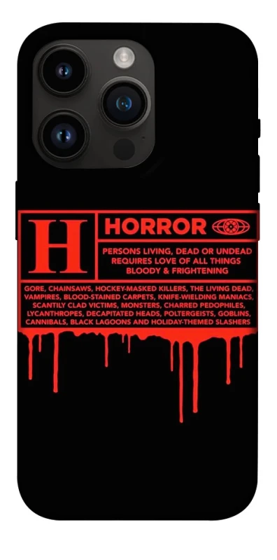 Чехол на Apple iPhone 14 Pro (6.1") Horror Halloween фото 1 из 1