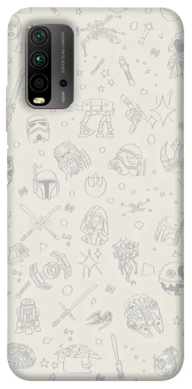 Чохол на Xiaomi Redmi 9T Star Wars background ver.1 фото 1 з 1