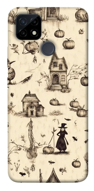 Чохол на Realme C12 Halloween aesthetic ver.1 фото 1 з 1