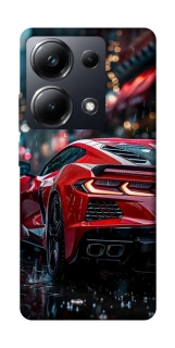 Чехол на Xiaomi Poco M6 Pro 4G Red sports car фото 1 из 1