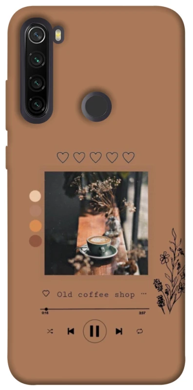 Чохол на Xiaomi Redmi Note 8T Coffee player фото 1 з 1
