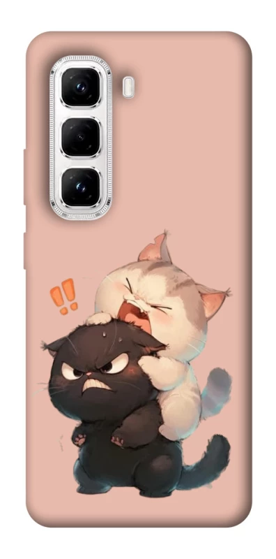 Чохол на Infinix Hot 50 Pro Сat and cat фото 1 з 1