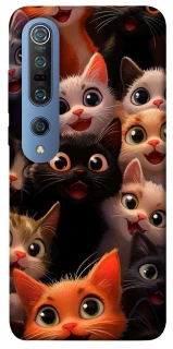 Чохол на Xiaomi Mi 10 / Mi 10 Pro happy cats фото 1 з 1