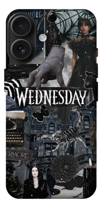 Чохол на Apple iPhone 17 (6.3") Wednesday Collage ver.2 фото 1 з 1