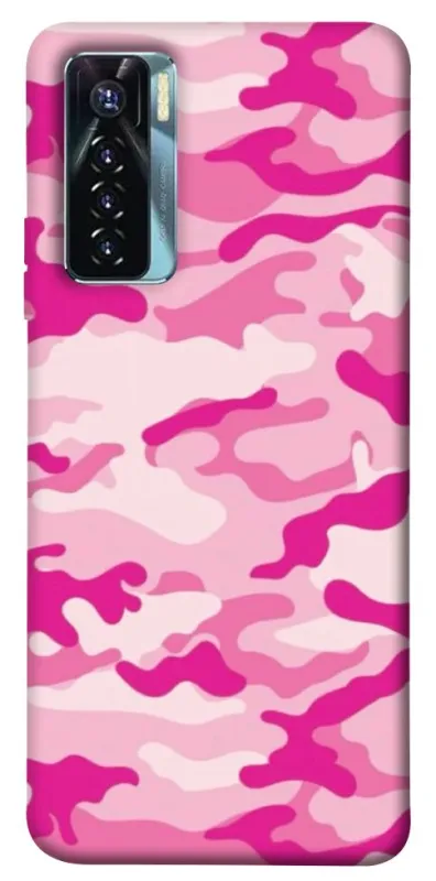 Чохол на TECNO Camon 17 Pro camouflage pink фото 1 з 1