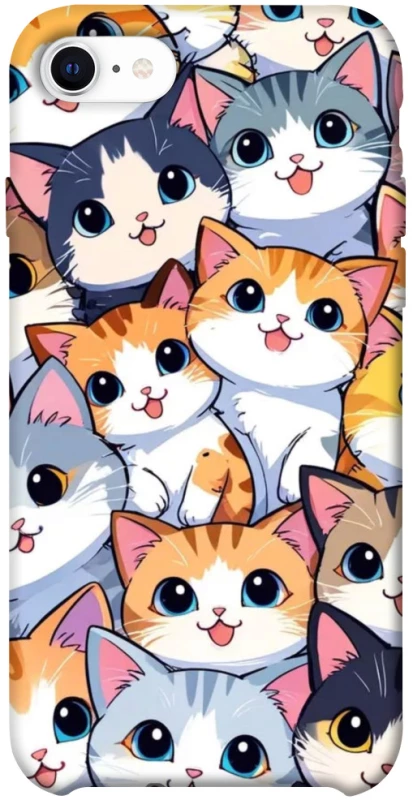 Чохол на Apple iPhone SE (2020) Cute Cat v2 фото 1 з 1