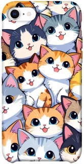 Чехол на Apple iPhone SE (2020) Cute Cat v2 фото 1 из 1