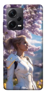 Чехол на Xiaomi Redmi Note 12 Pro+ 5G Cyber space girl ver.1 фото 1 из 1