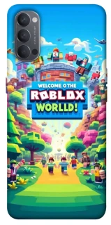 Чехол на Oppo Reno 4 Roblox World фото 1 из 1