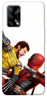 Чехол на Oppo A74 4G Deadpool and Wolverine фото 1 из 1