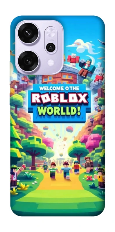 Чохол на Oppo Reno 14 Pro Roblox World фото 1 з 1