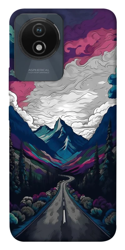 Чохол на Vivo Y02 Намальовані гори фото 1 з 1