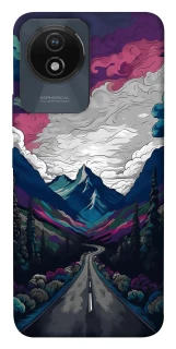 Чехол на Vivo Y02 Нарисованные горы фото 1 из 1