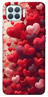 Чохол на Oppo F17 Pro Many hearts фото 1 з 1