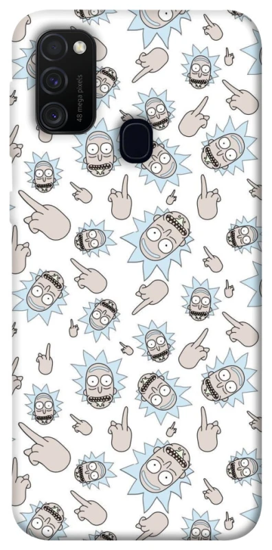 Чохол на Samsung Galaxy M21 Rick and Morty style фото 1 з 1