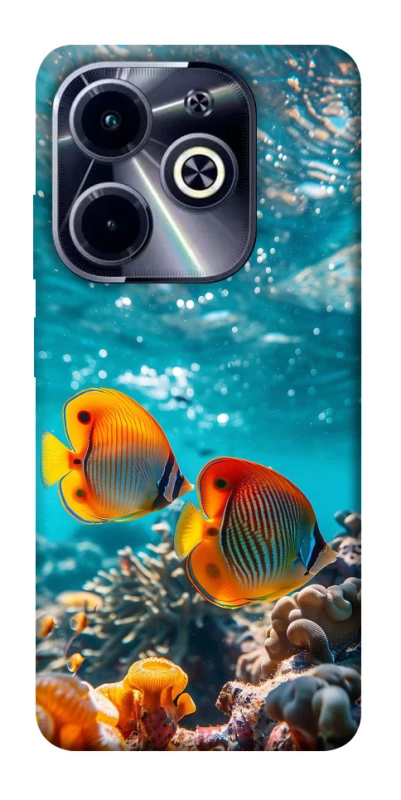 Чохол на Infinix Hot 40i Coral fish фото 1 з 1