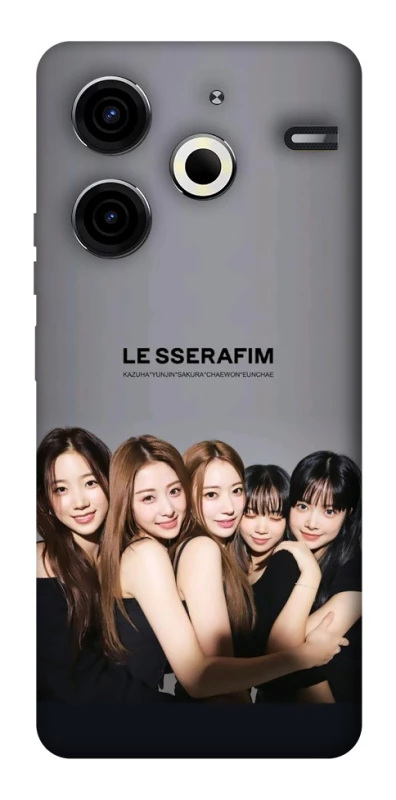 Чохол на TECNO Pova 6 Neo (LI6) LE SSERAFIM v2 фото 1 з 1