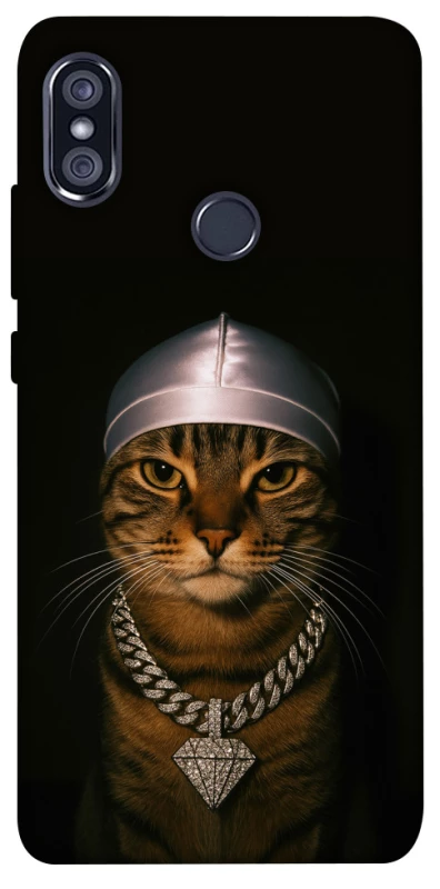 Чохол на Xiaomi Redmi Note 5 Pro / Note 5 (AI Dual Camera) Cat in Bling фото 1 з 1