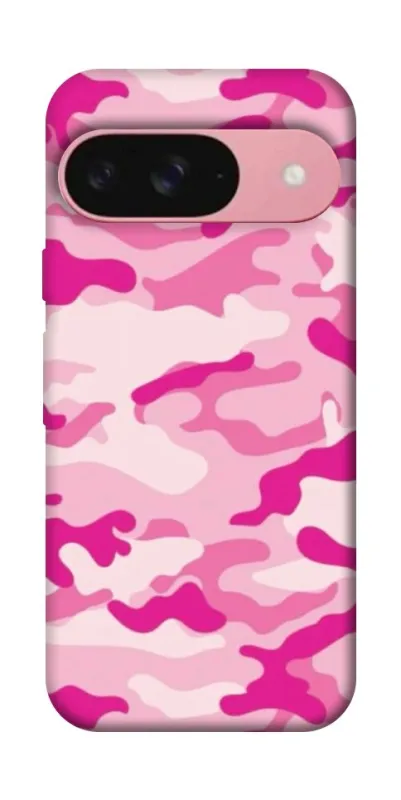 Чехол на Google Pixel 9 camouflage pink фото 1 из 1