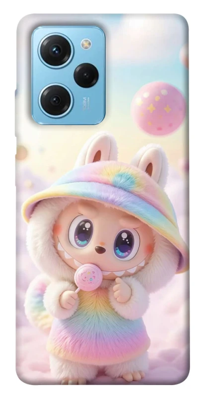 Чохол на Xiaomi Poco X5 Pro 5G Candy Labubu фото 1 з 1