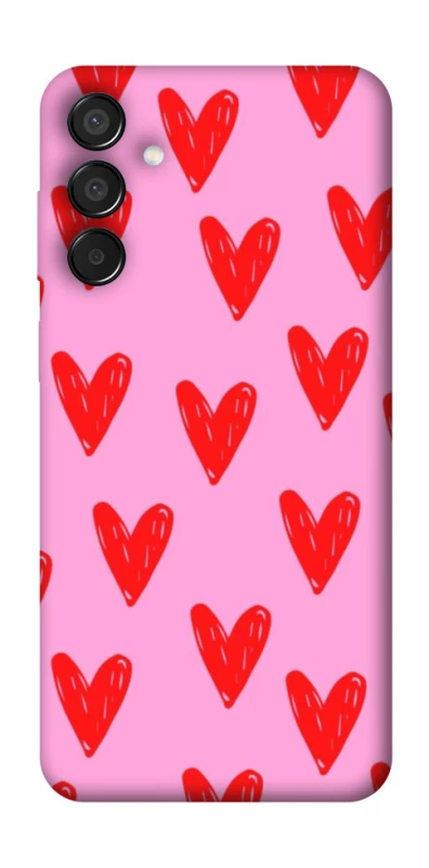Чохол на Samsung Galaxy M15 5G Red hearts 2 фото 1 з 1