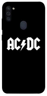 Чехол на Samsung Galaxy M11 AC/DC logo фото 1 Чехол на Samsung Galaxy M11 AC/DC logo фото 1 из 1