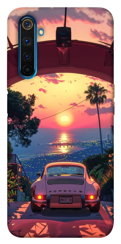 Чохол на Realme 6 Pro Porsche at sunset фото 1 з 1