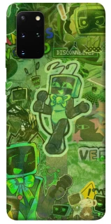 Чехол на Samsung Galaxy S20+ Dandysworld tv green theme фото 1 из 1