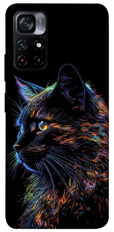 Чохол на Xiaomi Poco M4 Pro 5G Чорний кіт фото 1 з 1