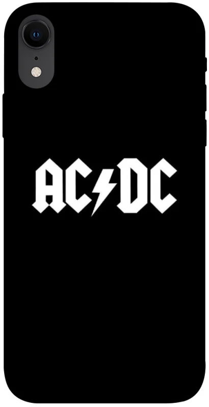 Чохол на Apple iPhone XR (6.1") AC/DC logo фото 1 Чохол на Apple iPhone XR (6.1") AC/DC logo фото 1 з 1