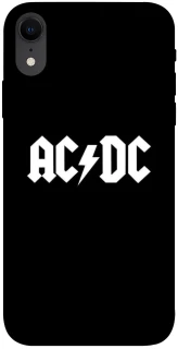 Чохол на Apple iPhone XR (6.1") AC/DC logo фото 1 Чохол на Apple iPhone XR (6.1") AC/DC logo фото 1 з 1