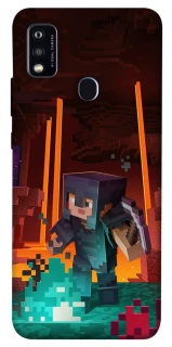 Чехол на ZTE Blade A51 Minecraft game adventure фото 1 из 1
