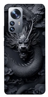 Чехол на Xiaomi 12 / 12X black dragon фото 1 из 1