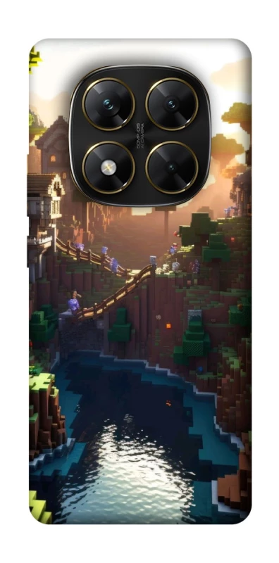 Чохол на Xiaomi Poco X7 Minecraft sunset фото 1 з 1