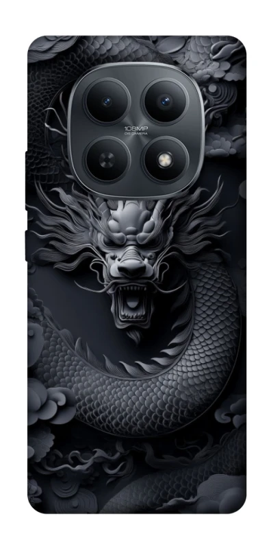 Чехол на Xiaomi Redmi Note 15 4G/5G (EU) black dragon фото 1 из 1