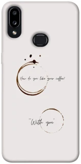 Чехол на Samsung Galaxy A10s Coffee with you фото 1 из 1