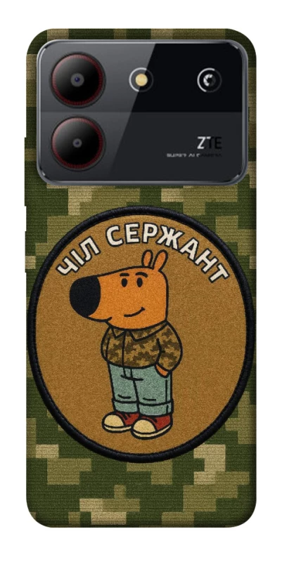 Чохол на ZTE Blade A54 4G Чіл сержант фото 1 з 1