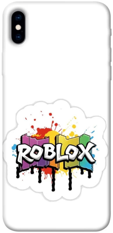 Чохол на Apple iPhone XS Max (6.5") Roblox logo ver.1 фото 1 з 1
