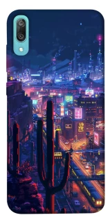 Чохол на Huawei Y6 Pro (2019) Night city фото 1 з 1