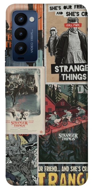 Чехол на TECNO Camon 18 Stranger Things ver.15 фото 1 из 1