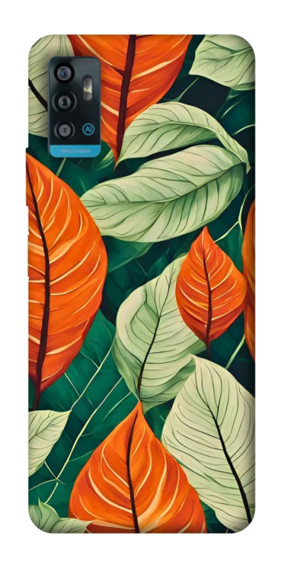 Чохол на ZTE Blade A71 Leaves фото 1 з 1