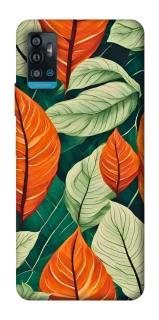 Чохол на ZTE Blade A71 Leaves фото 1 з 1