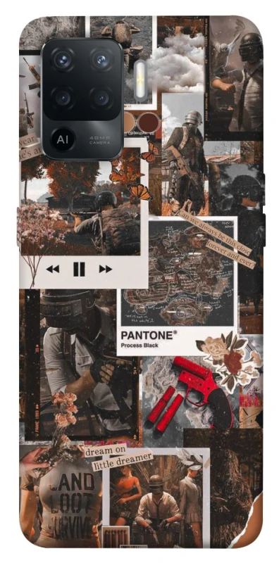Чохол на Oppo Reno 5 Lite PUBG Collage фото 1 з 1