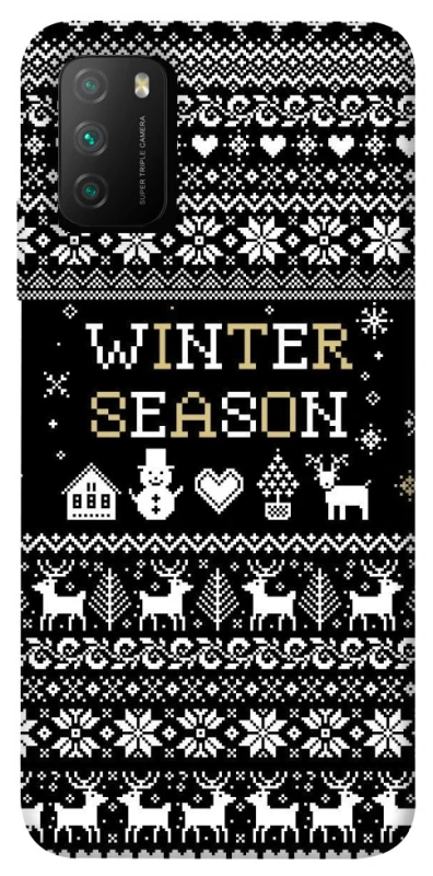 Чехол на Xiaomi Poco M3 Christmas jumper ver.1 фото 1 из 1