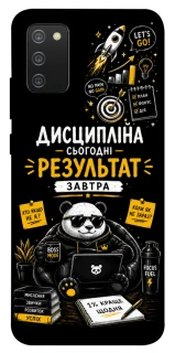 Чохол на Samsung Galaxy A02s Дисципліна фото 1 з 1