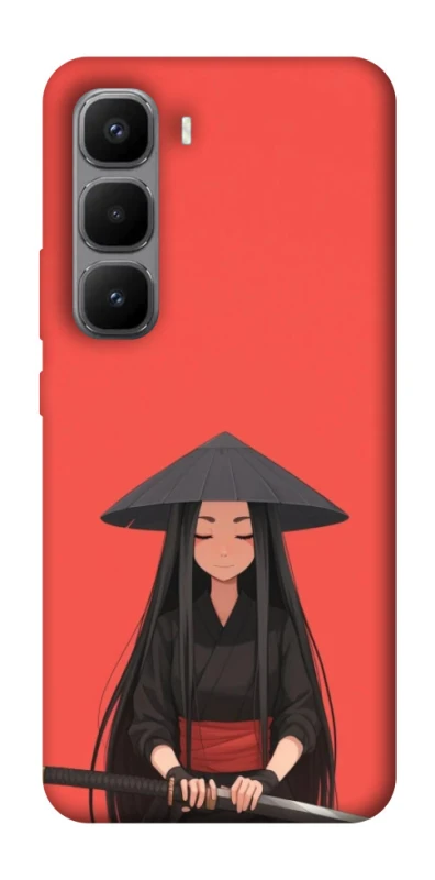 Чохол на Infinix Hot 60 Pro+ Red samurai фото 1 з 1