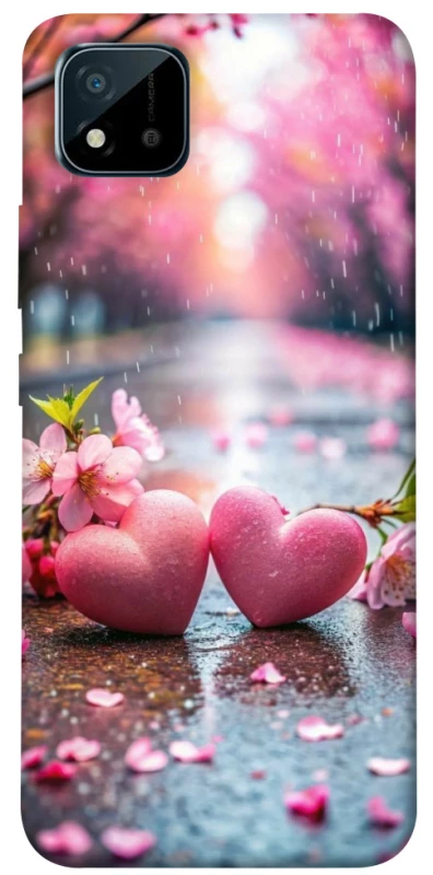 Чехол на Realme C11 (2021) Pink heart фото 1 из 1
