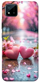 Чехол на Realme C20 Pink heart фото 1 из 1