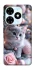 Чехол на TECNO Spark Go 2024 Christmas Kitty фото 1 из 1