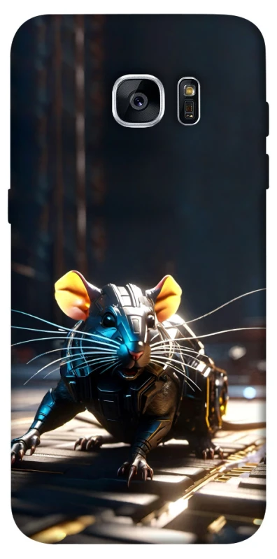 Чохол на Samsung G935F Galaxy S7 Edge Cyber rat фото 1 з 1